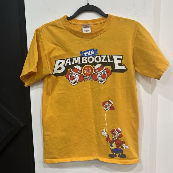The Bamboozle Festival 2011 Clown Line Up Tee Shirt Music Size Small - Picture 1 of 9